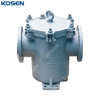 Cast Iron Water Strainer, JIS F7121, FC200, 200A, 10K, 8 IN