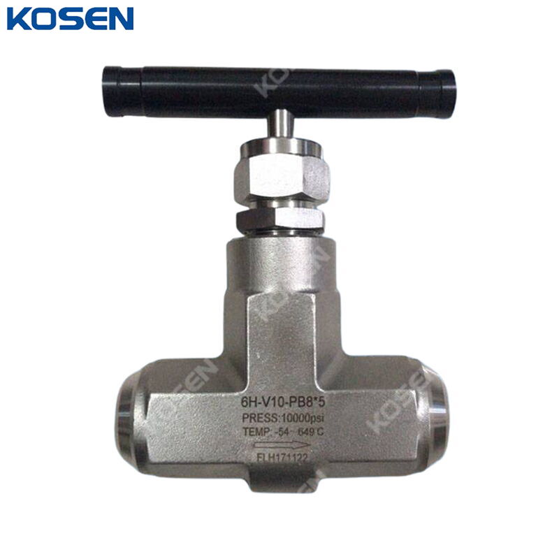 10000 PSI Needle Valve, SS 316, Customized Sizes, BW Ends