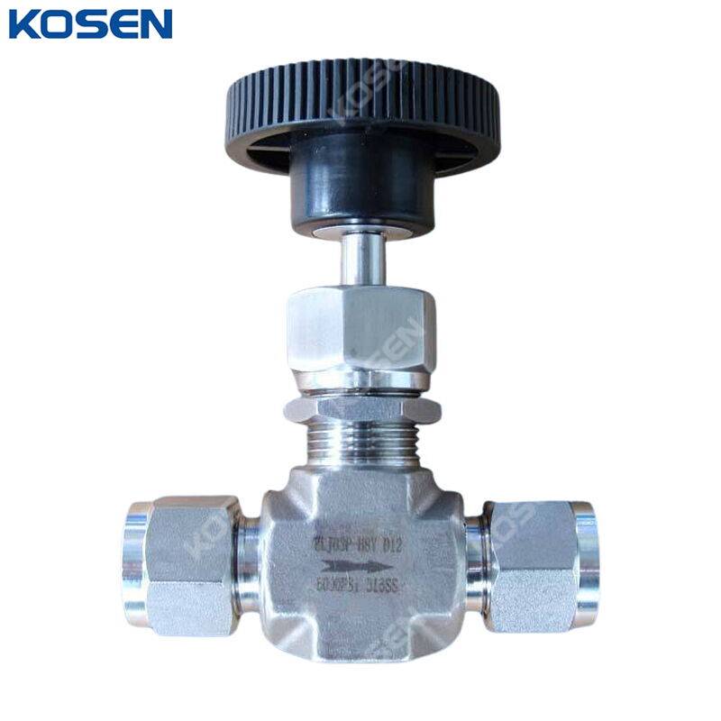 Card Sleeve Needle Valve, 6000 PSI, SS 316, NPT Threaded