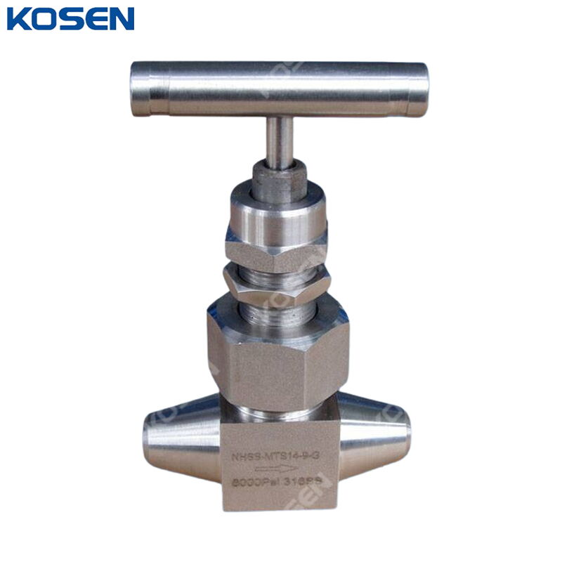 High Pressure Needle Valve, Stainless Steel 316, 6000 PSI, BW
