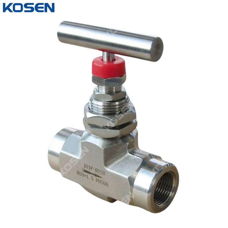 Panel Mounted Needle Valve, SS 304, 3/4 Inch, DN20, PN700