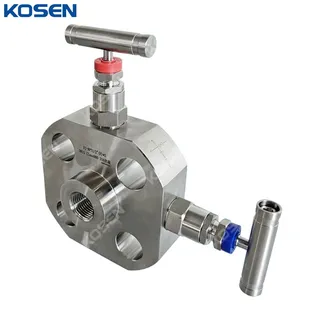 DBB Monoflange Valve, SS 316, 1/2 Inch, CL900 LB, RTJ * FNPT