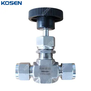 Card Sleeve Needle Valve, 6000 PSI, SS 316, NPT Threaded