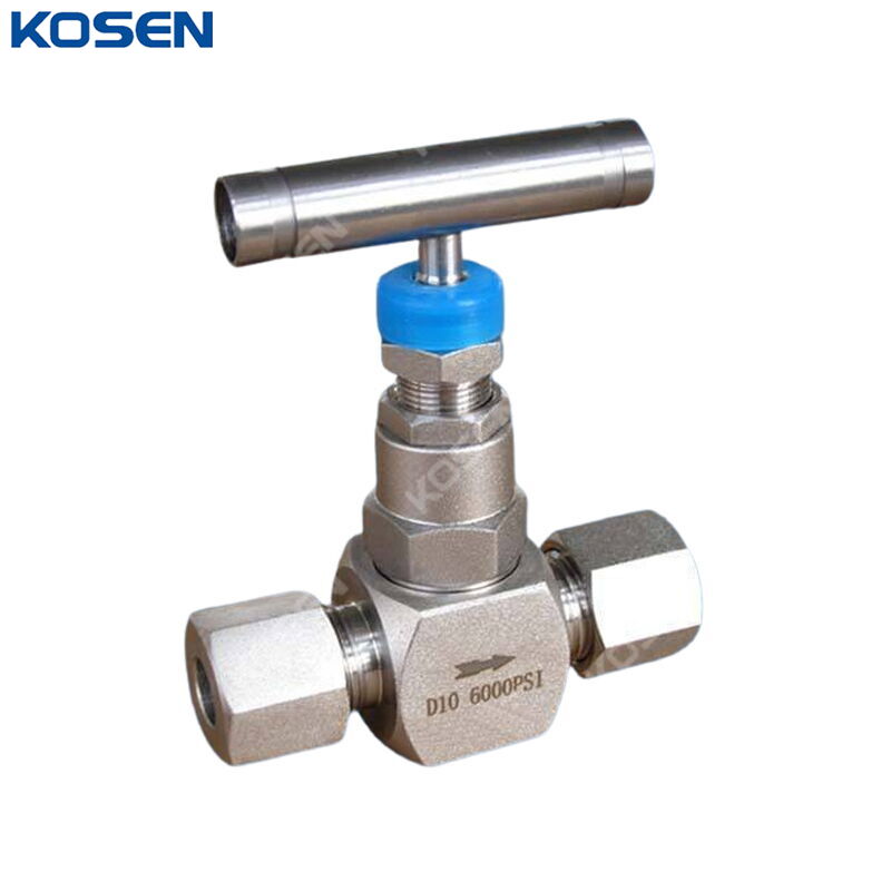 Sleeve Type Needle Valve, Stainless Steel SS 304, 6000 PSI