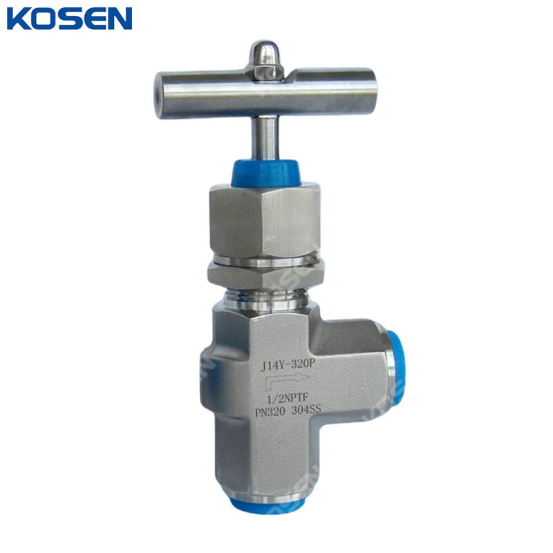 SS 304 Angle Needle Valves, 1/2 Inch, PN320, DN15, FNPT
