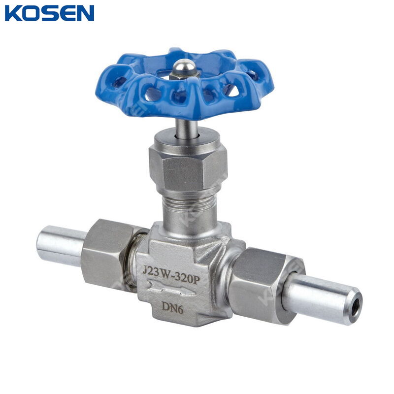 Stainless Steel 316 Needle Valve, DN6, PN320, 1/8 Inch, BW
