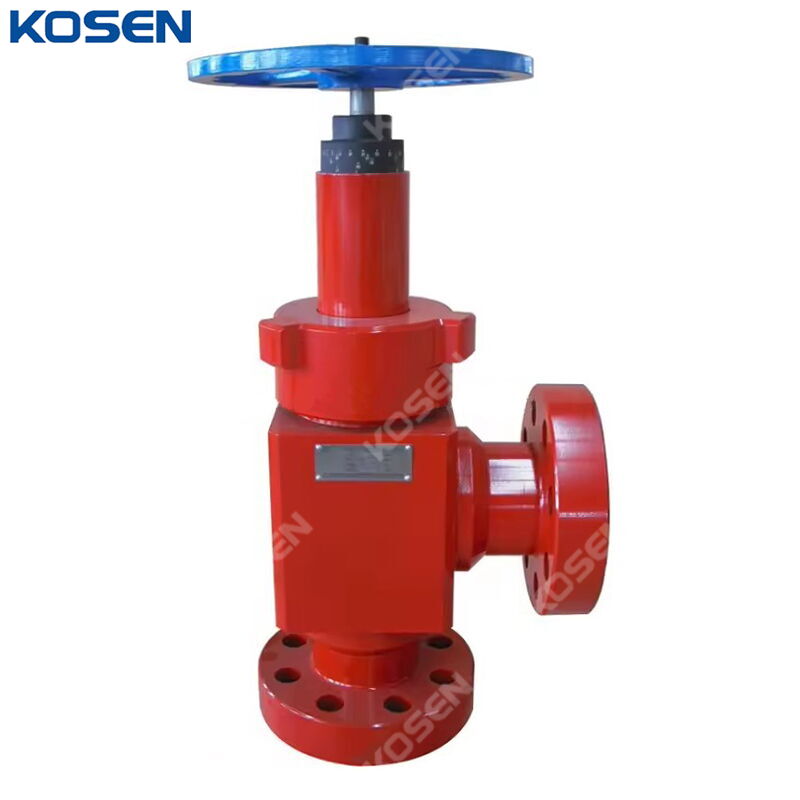 Adjustable Choke Valve, API 6A, AISI 4130, 10000 PSI, Flanged