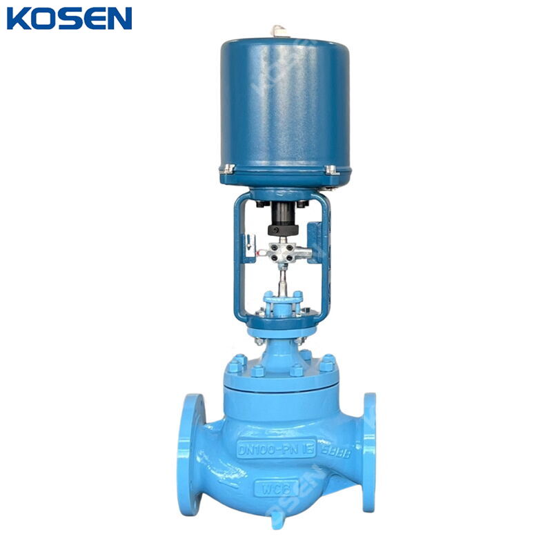 Electric Control Valve, ASTM A216 WCB, 4 Inch, 150 LB, RF