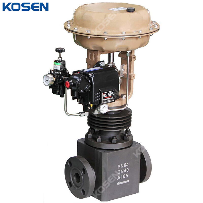 High-temperature Steam Control Valve, ASTM A105, DN40, PN64