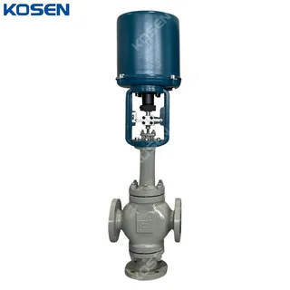 Electric Three Way Control Valve, ASTM A216 WCB, 2 IN, CL150
