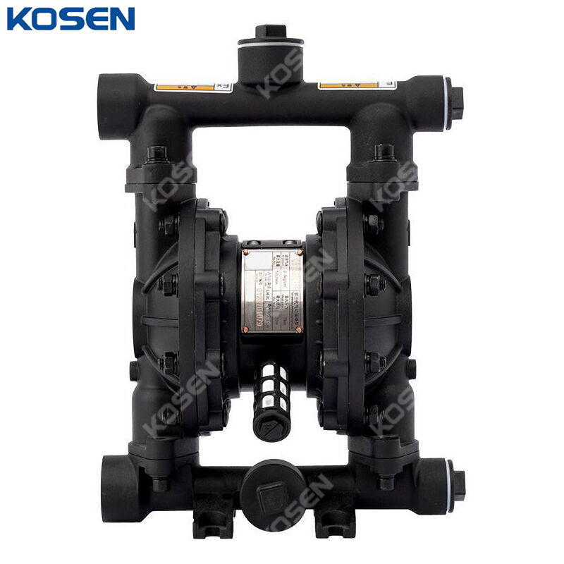Cast Steel Diaphragm Pump, DN10-DN125, Pneumatic, Threaded