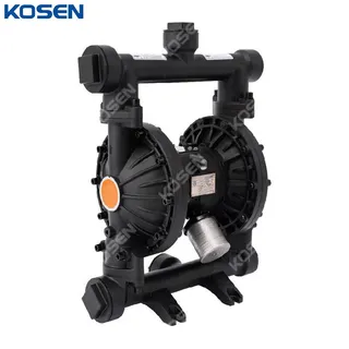 Pneumatic Actuated Diaphragm Pump, Aluminum Alloy, Threaded