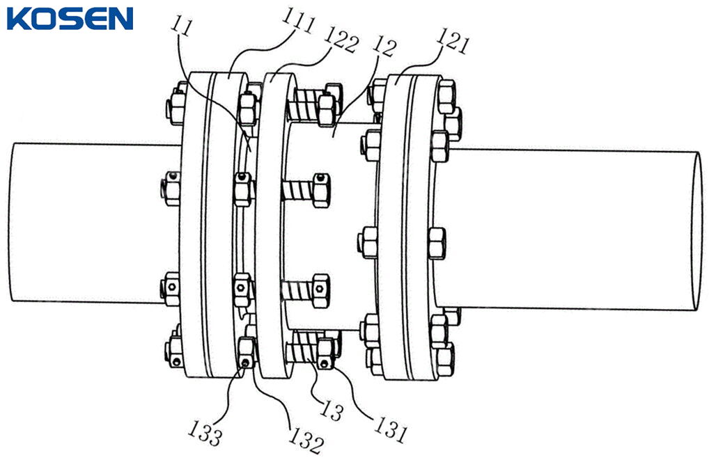 Dismantling Joint Installation Drawing
