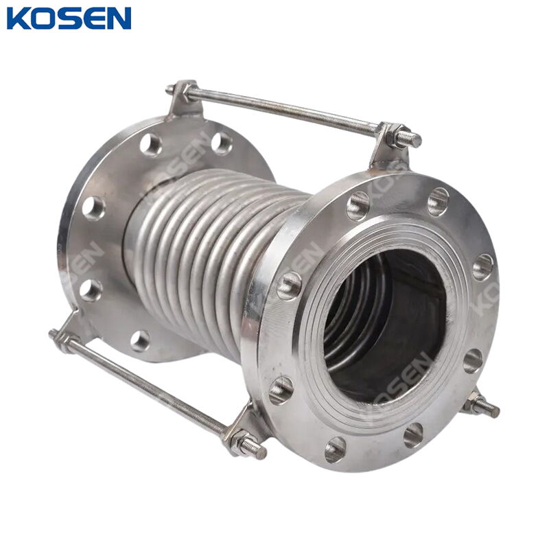 Metal Bellows Expansion Joint, SS, AS, 3/8-24 IN, 150-400 LB