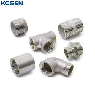 Stainless Steel Screwed Fittings, A351 CF8/CF8M, 1/8-4 Inch