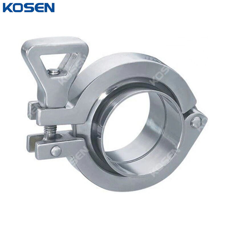 Stainless Steel Pipe Clamps, ASTM A403 WP304/304L/316/316L