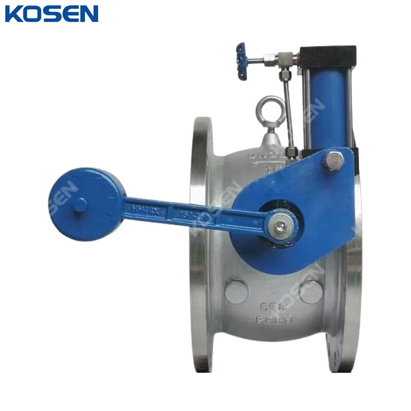 Butterfly Buffer Check Valve, ASTM A351 CF8, DN300, PN16, RF