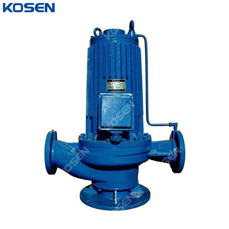 Vertical Canned Centrifugal Pump, DN40-DN300, 8-125 m Head