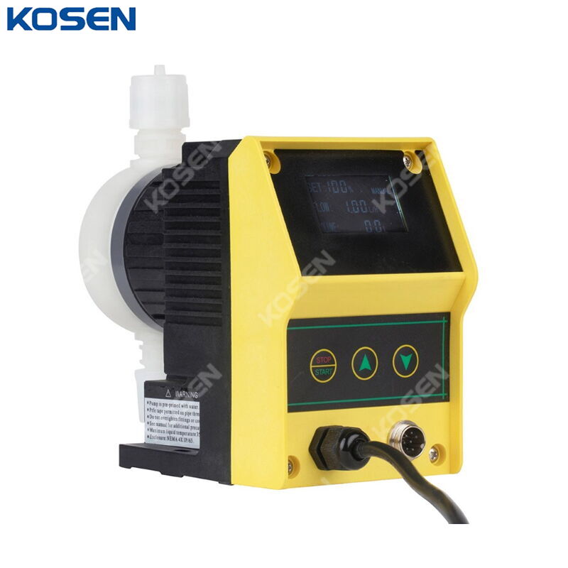 Solenoid Diaphragm Metering Pump, 1-15 LPH, Plastic, PVC/PVDF