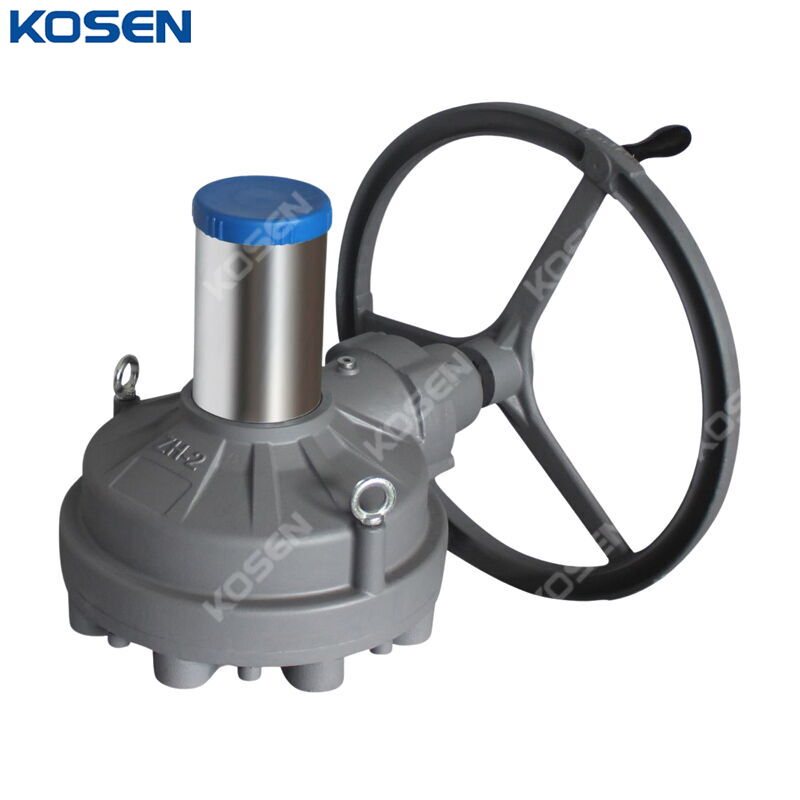 Multi-Turn Bevel Gearbox, DI, Carbon Steel, 360 – 6,000 Nm