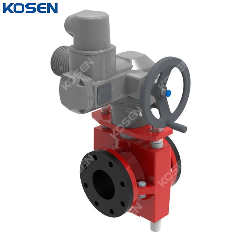 Electric Heavy Duty Pinch Valve, CS, SS, 1-40 IN, PN6-PN16