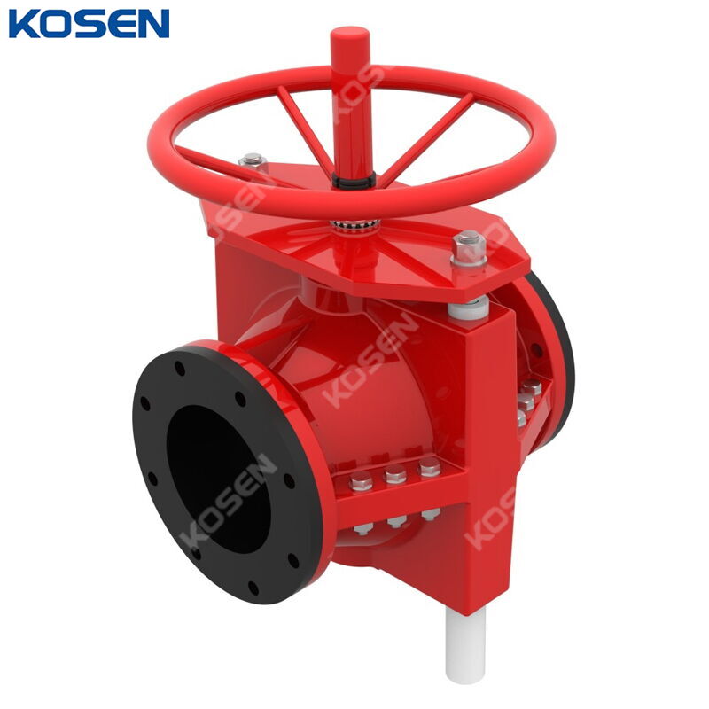Heavy Duty Pinch Valve, Cast Iron, Carbon Steel, 1-40 Inch