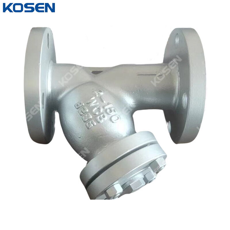 ASME B16.34 Y Strainer, ASTM A216 WCB, 2 Inch, 150 LB, RF