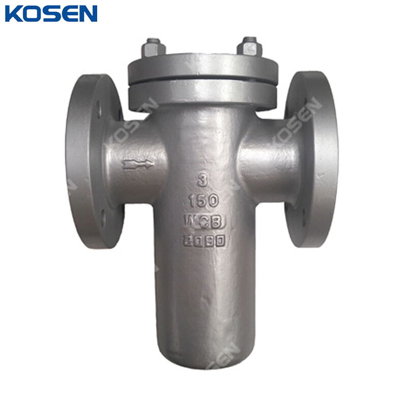 ASTM A216 WCB Basket Strainer, ANSI B16.34, 3 IN, CL150, RF