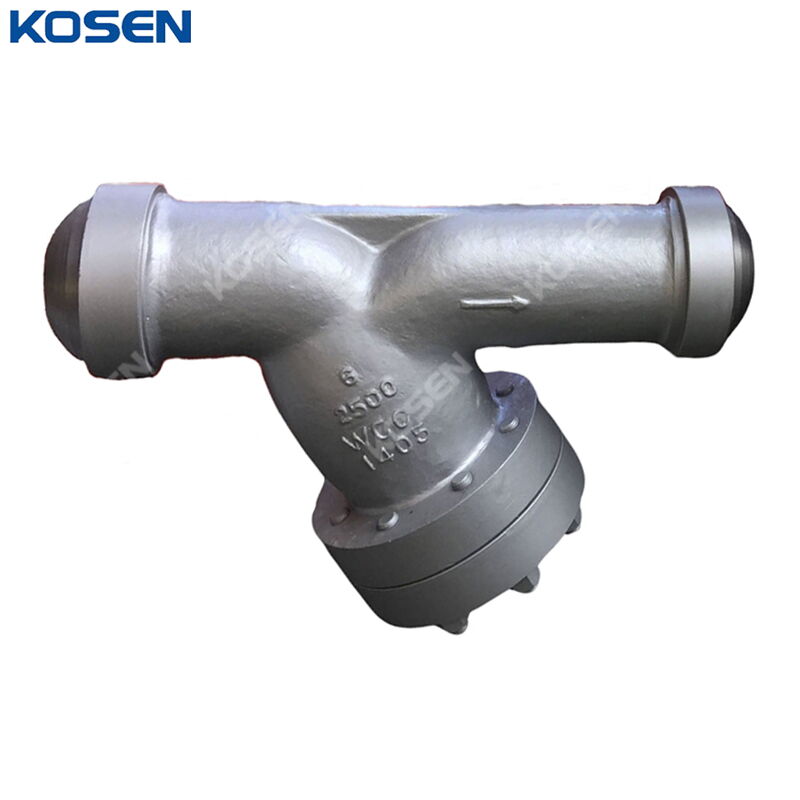 ASTM A216 WCC Y Strainer, ANSI B16.34, 6 Inch, CL2500 LB, BW