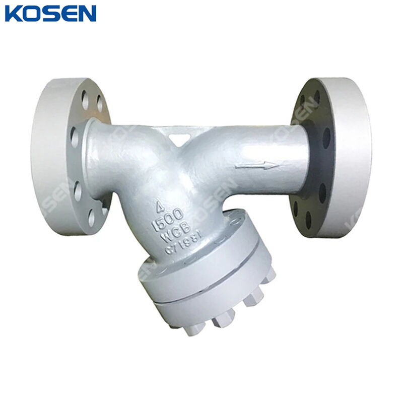High Pressure Y Strainer, ASME B16.34, WCB, 4 Inch, 1500 LB
