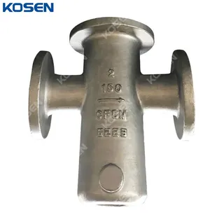 ASTM A351 CF8M Basket Strainer, ANSI B16.34, 2 Inch, 150 LB