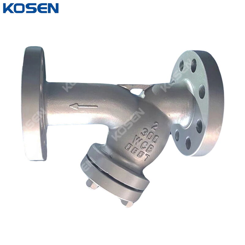 Y Type Pipe Filter, ASME B16.34, ASTM A216 WCB, 2 IN, CL300