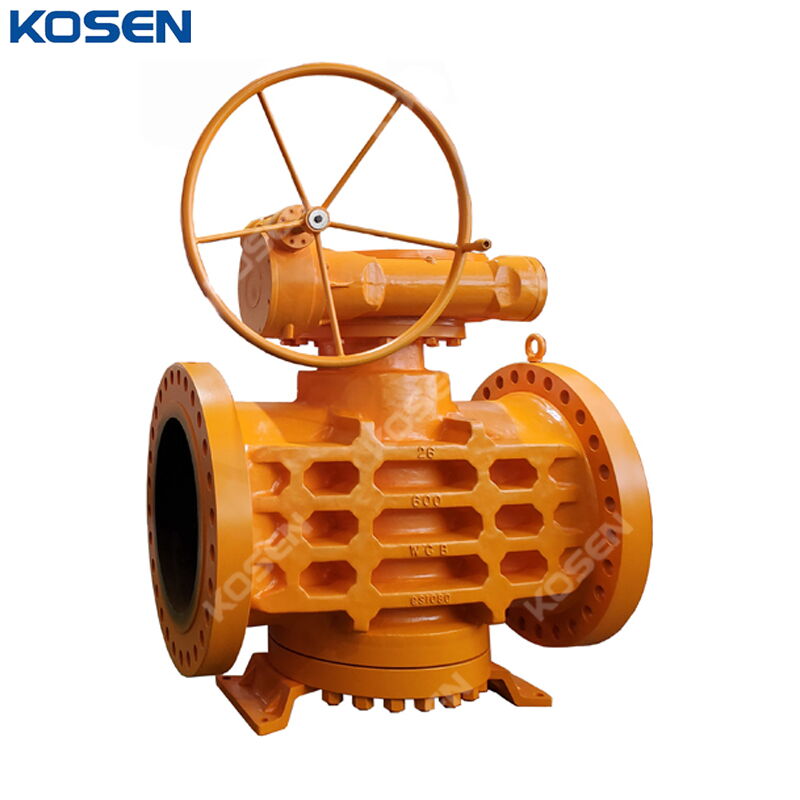 API 599 Plug Valve, ASTM A216 WCB, 26 Inch, 600 LB, RF Ends