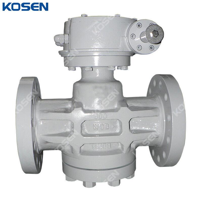 ASTM A216 WCB Plug Valve, API 6D, 6 Inch, CL600, Lubricated