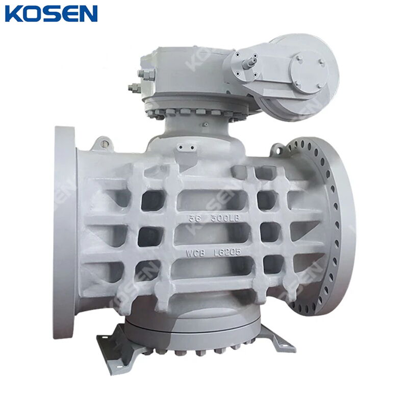 Carbon Steel Lubricated Plug Valve, A216 WCB, 36 Inch, CL300