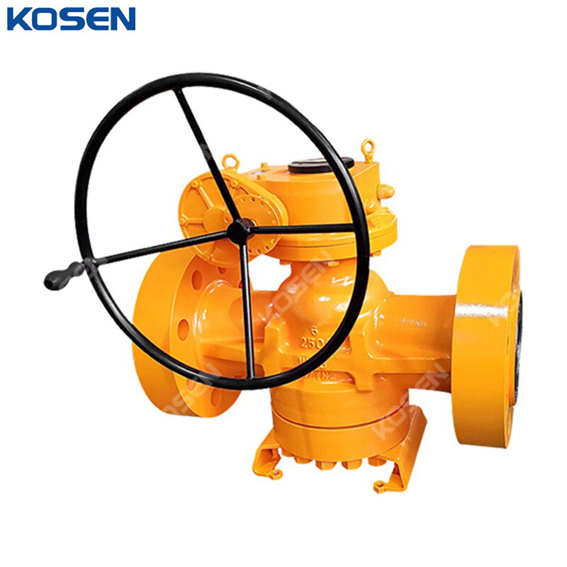Inverted Lubricated Plug Valve, API 6D, A216 WCB, 2500 LB