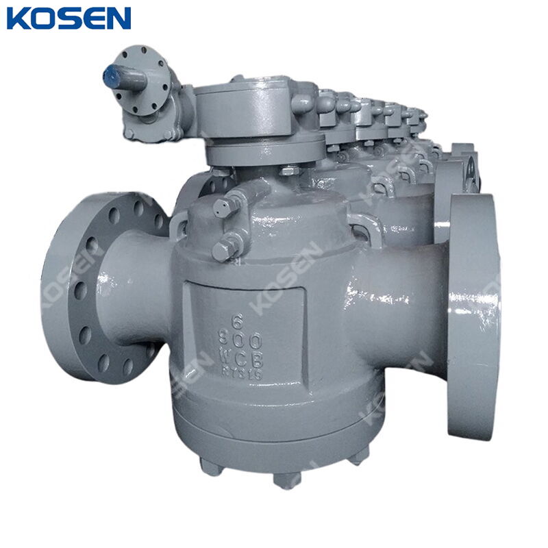 Pressure Balanced Plug Valve, API 599, A216 WCB, 6 IN, CL900