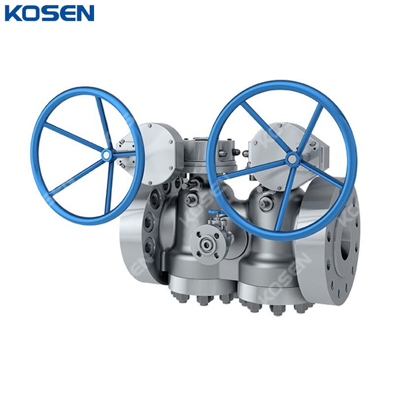 Pressure Balanced Twin Plug Valve, API 6D/API 599, 1/2-16 IN