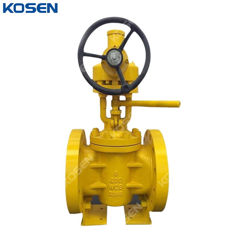 ASTM A216 WCB Lift Plug Valve, API 6D, API 599, 8 IN, CL400