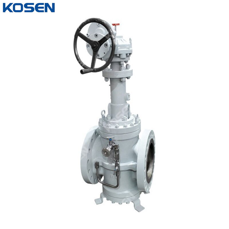 DBB Orbit Plug Valve, API 6D, ASTM A216 WCB, 10 IN, CL300