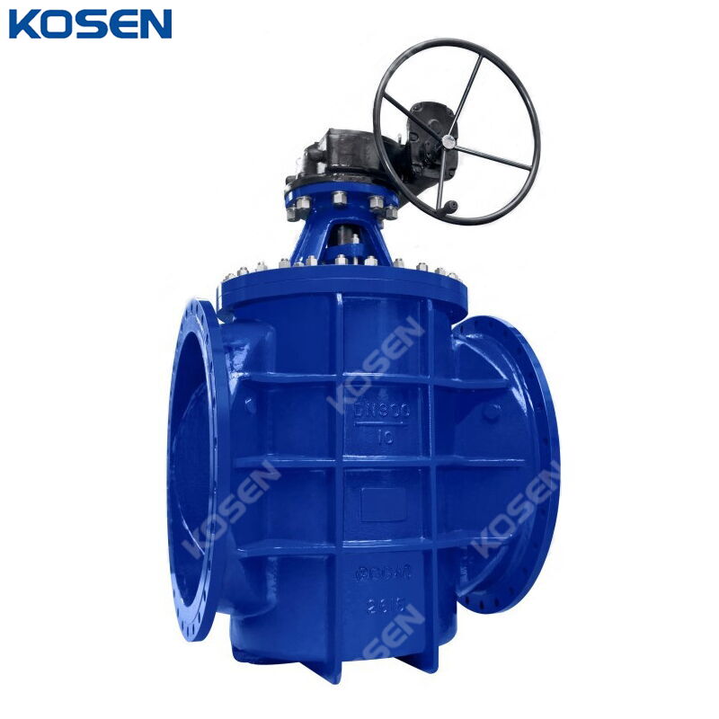 Elastic Seat Eccentric Plug Valve, API 6D, GGG40, DN800, PN10