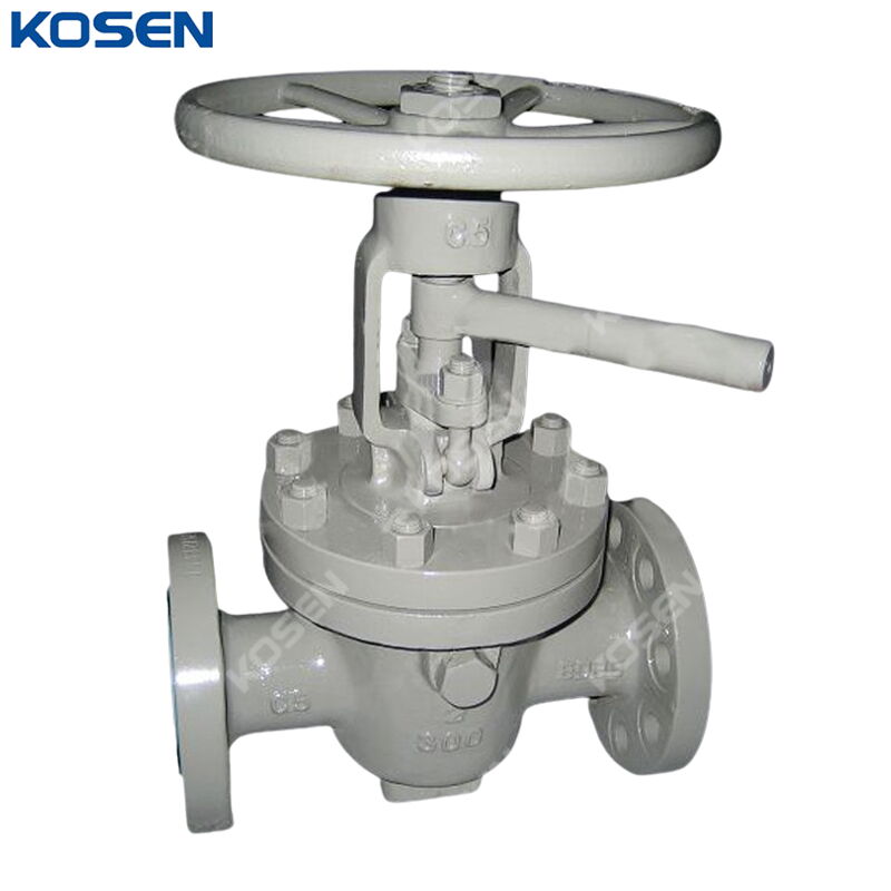 Metal Seated Lift Plug Valve, API 6D, A217 C5, 2 Inch, CL300