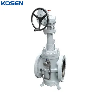 DBB Orbit Plug Valve, API 6D, ASTM A216 WCB, 10 IN, CL300
