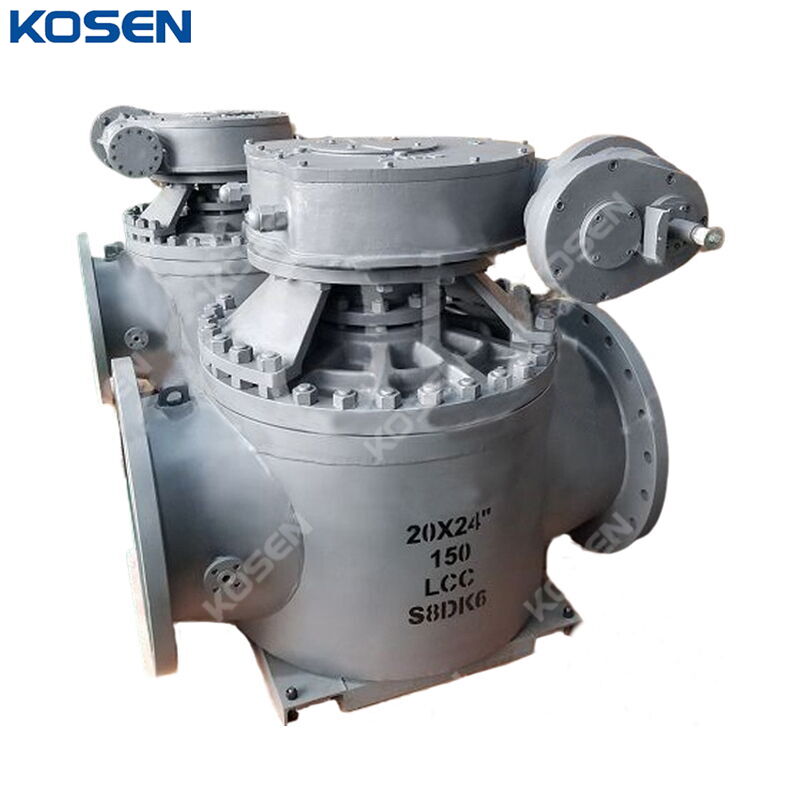 ASTM A352 LCC Jacketed Plug Valve, API 6D, 20*24 IN, 150 LB