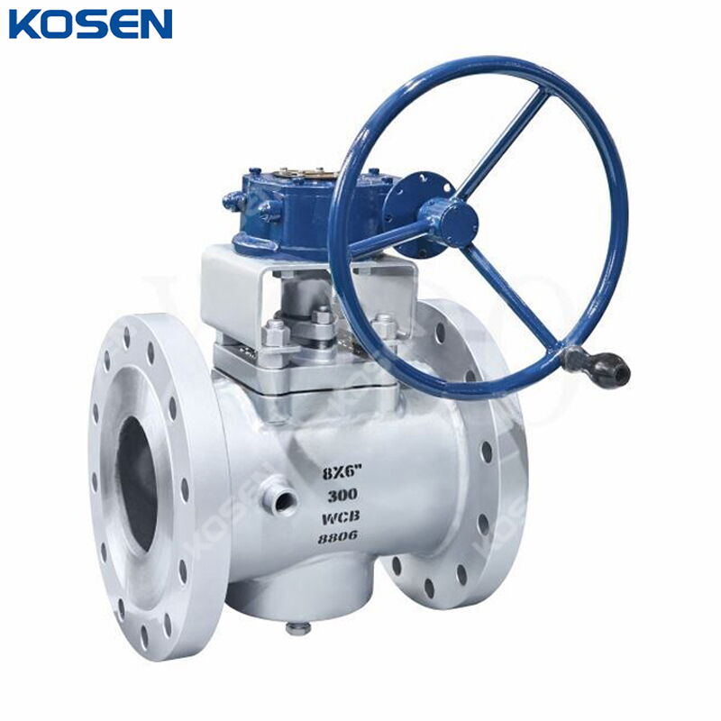 Jacketed Sleeved Plug Valve, API 6D, A216 WCB, 8*6 IN, CL300