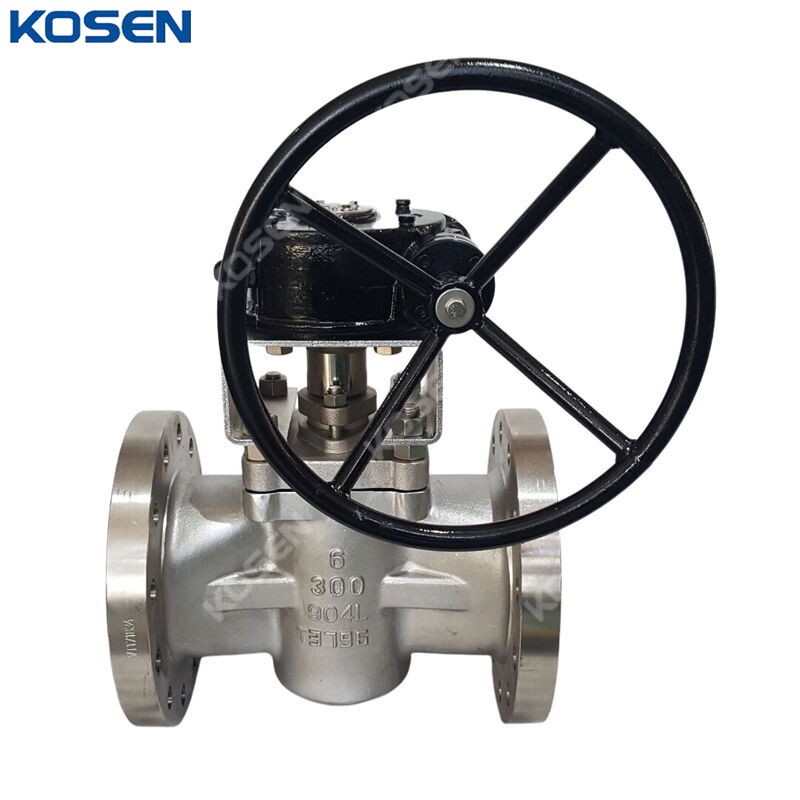 SS 904L Sleeved Plug Valve, API 6D, API 599, 6 IN, CL300, RF