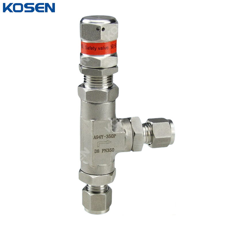 ASTM A182 F304 Safety Valve, DN8, PN350, Card Sleeve Joint