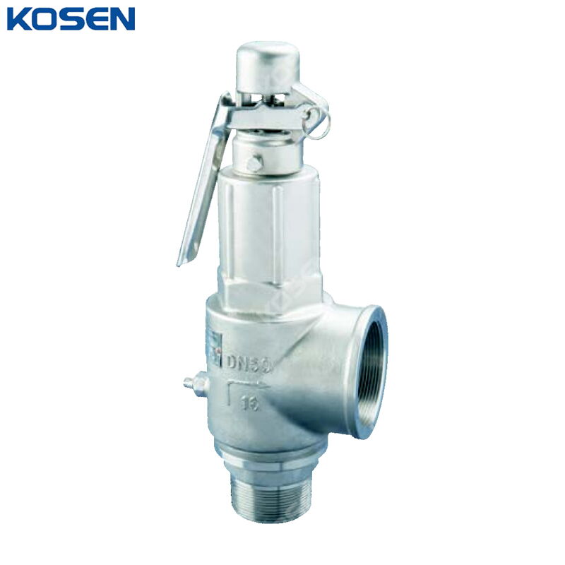 ASTM A351 CF8 Safety Valves, DN50, PN16, Full Lift, Threaded