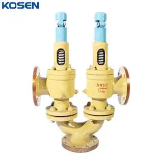 Duplex Spring Safety Valve, API 526, ASTM A216 WCB, DN50, RF