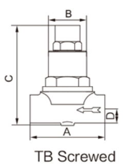 ASTM A105 Bimetallic Steam Trap Structural Diagram ASTM A105 Bimetallic Steam Trap Structural Diagram